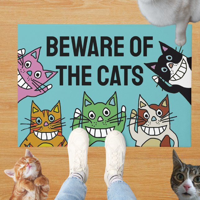 Beware of the cats doormat (Creator Uploaded)
