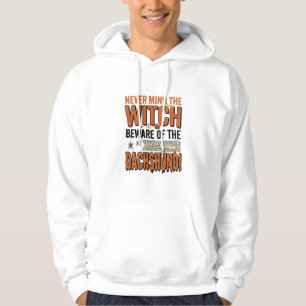 Beware Of The Dachshund Halloween Witch Shirt_1 Hoodie