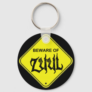 Beware of Zuul Keychain