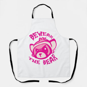 BEWARE THE BEAR Pullover Apron