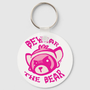 BEWARE THE BEAR Pullover Key Ring