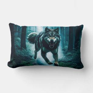 Beware the Full Moon Lumbar Pillow