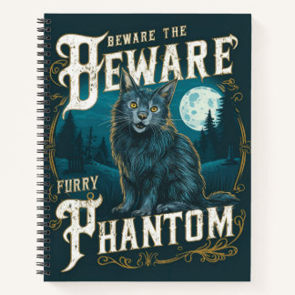 Beware the Furry Ghost: A Halloween Tale Notebook