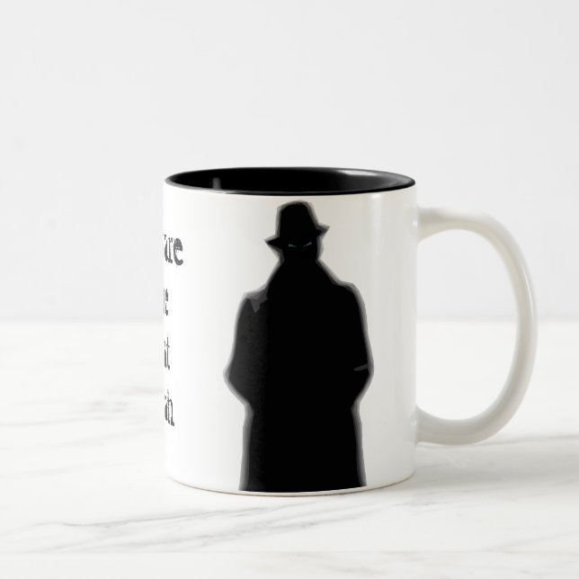 Beware the Hat Man Mug (Right)