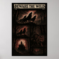 Beware the Wild – Gothic Forest Creatures Comic