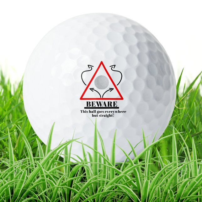 Beware This Ball Doesn't Go Straight Golf Balls (Creator Uploaded)