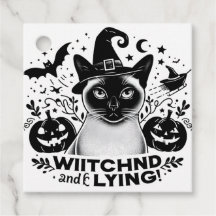 Bewitched Siamese: Halloween's Magical Journey