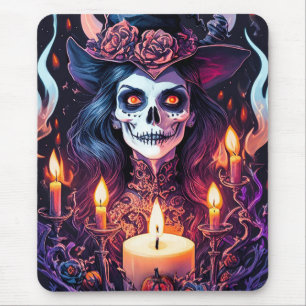 Bewitching Halloween Delight Mouse Pad