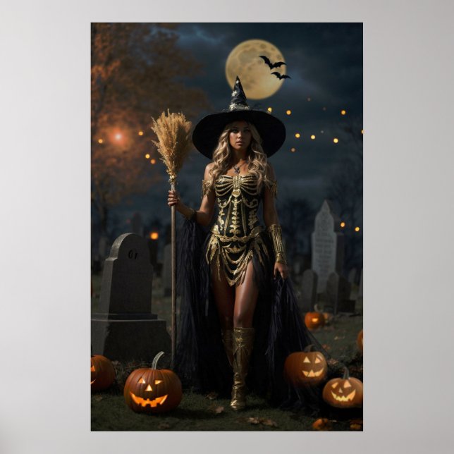 Bewitching Halloween Poster (Front)