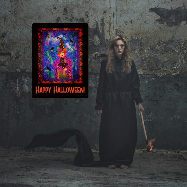 Bewitching Spooky personalised  Halloween Décor  Poster (Creator Uploaded)