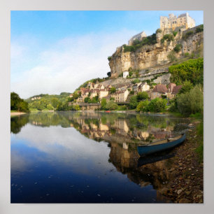 Beynac-et-Cazenac and Dordogne river poster