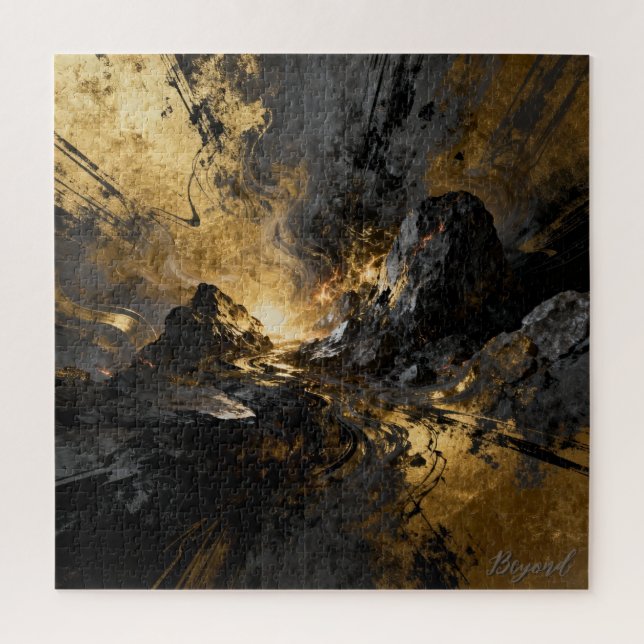 Beyond -  AI Fantasy Digital Art Print Jigsaw Puzzle (Vertical)
