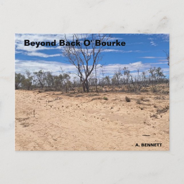 Beyond Back O' Bourke Postcard (Front)
