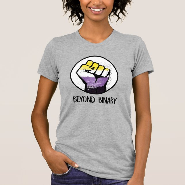 Beyond Binary T-Shirt (Front)