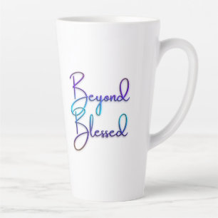 Beyond Blessed Gratitude Latte Mug