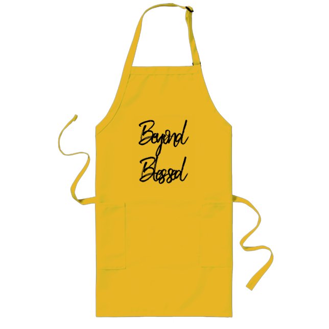 Beyond Blessed Long Apron (Front)