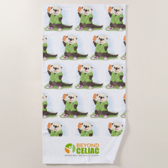 Beyond Celiac Beach Towel (Front)