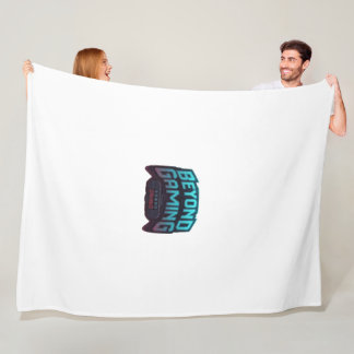 Beyond gaming fleece blanket