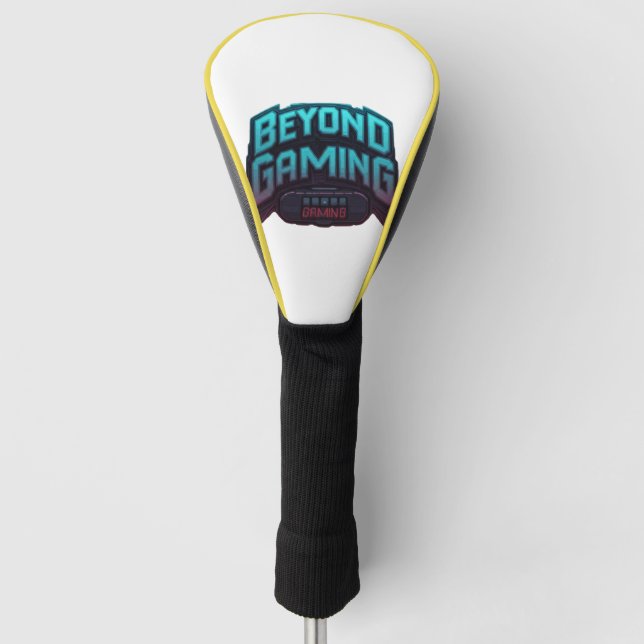 Beyond gaming  golf head cover (Front)