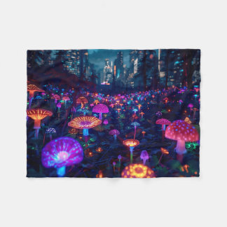 Beyond Glowfall Grove Fleece Blanket