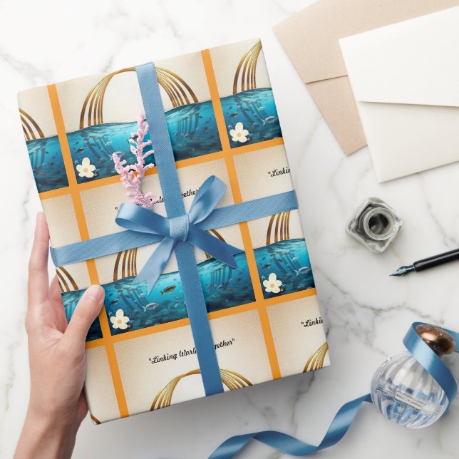  "Beyond Horizons" Wrapping Paper (Gifting)