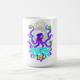 Beyond Limits Cosmic Octopus Graphic Men's T-Shirt Coffee Mug