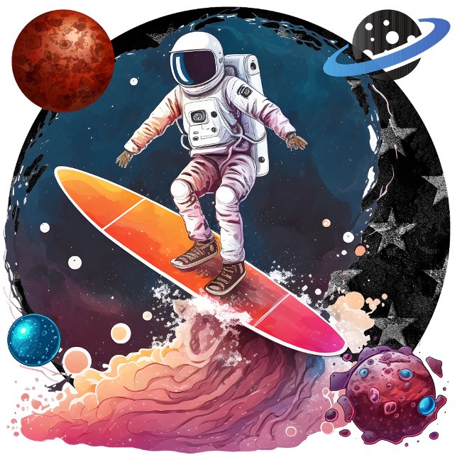 Beyond Our World Square Wall Clock (Unveiling the Mysteries Beyond Our World)