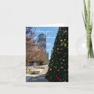 Beyond The Dallas Christmas Tree Christmas Card