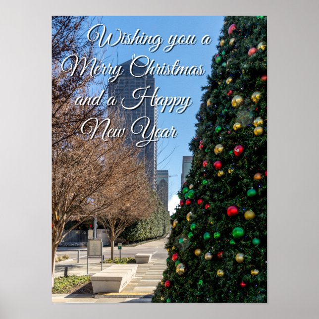 Beyond The Dallas Christmas Tree Poster (Front)