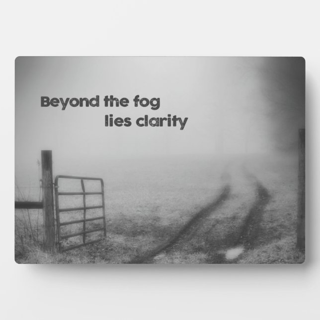 Beyond the Fog is Clarity Plaque (Front)
