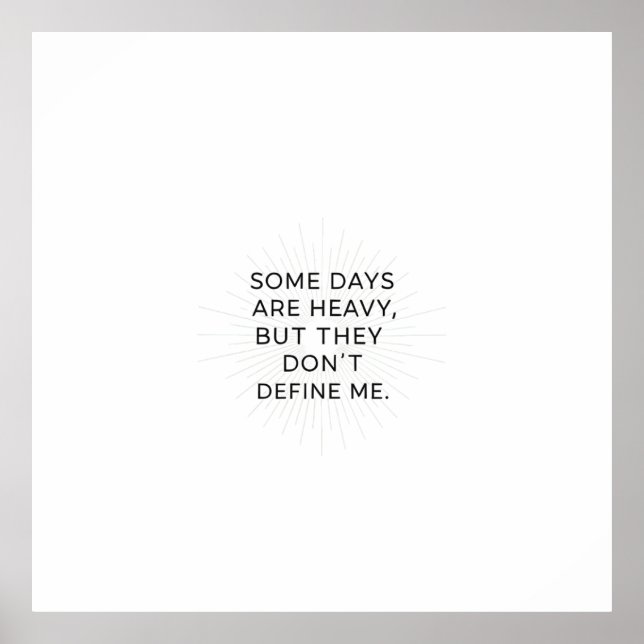 Beyond the Heavy Days Poster (Front)