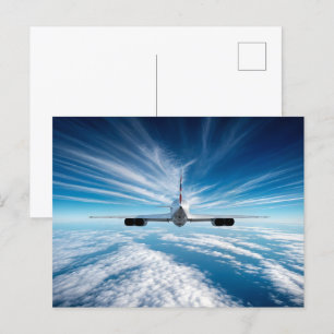 Beyond the Horizon: Concorde from Behind Postcard