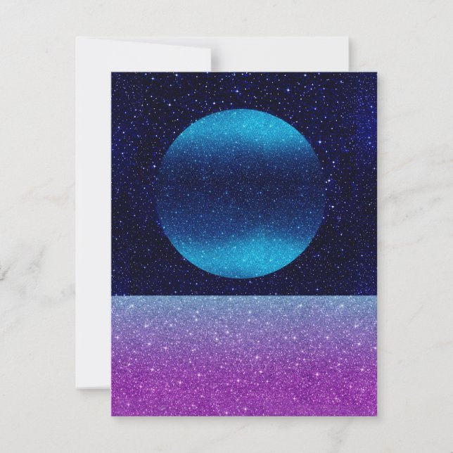 Beyond the Horizon Invitation (Front)