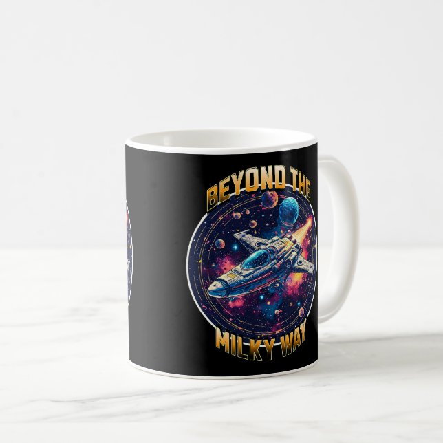 Beyond the Milky Way Coffee Mug (Front Right)