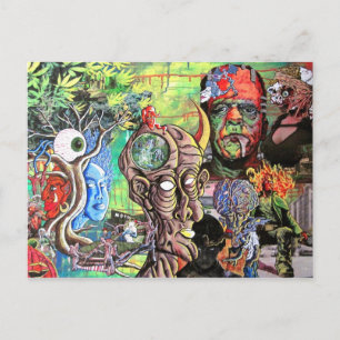 "BEYOND THE MIND'S EYE" POSTCARD