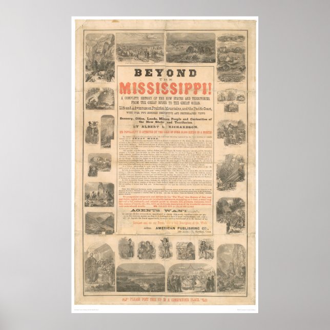 Beyond the Mississippi (0023A) Poster (Front)