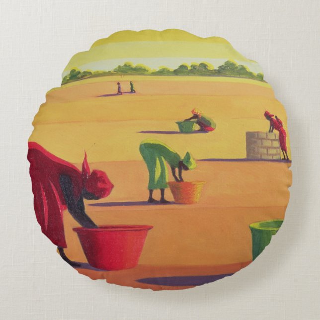 Beyond the Pale 1998 Round Cushion (Front)