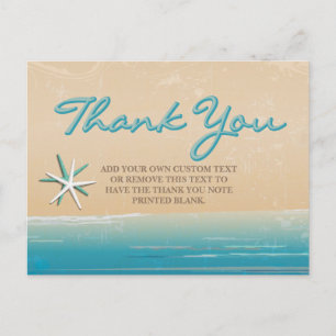 Beyond The Sea, Beach Thank You Cards