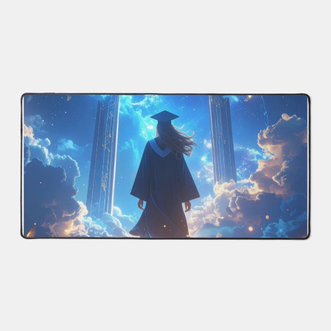 Beyond the Stars Graduation Desk Mat (Front)