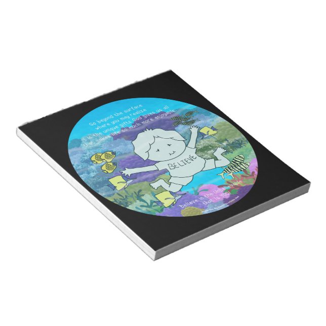 Beyond the Surface Notepad (Angled)