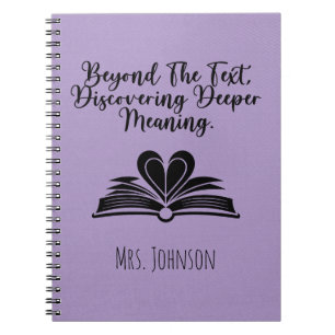Beyond The Text, Discovering Deeper Meaning Notebook