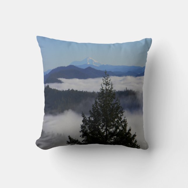 Beyond the tree..... throw pillow (Front)