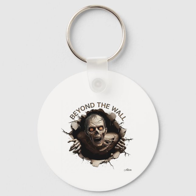 Beyond The Wall Zombie Long Sleeve Key Ring (Front)