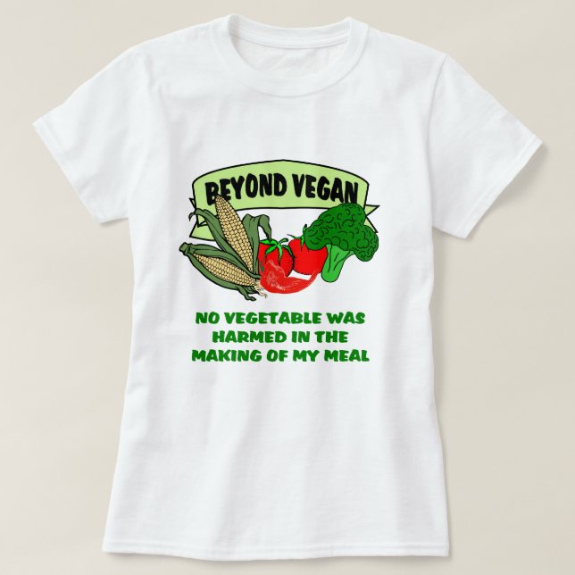 Beyond Vegan T-Shirt (Design Front)