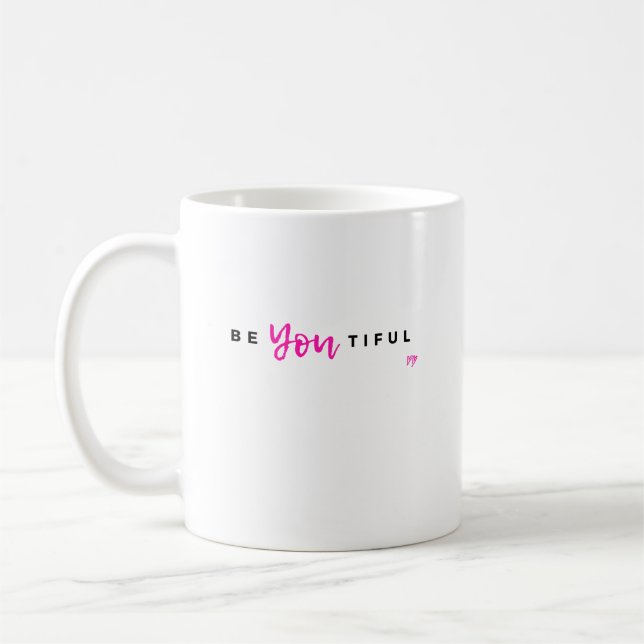 "BeYouTiful" Mug (Left)