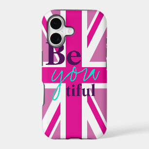 beYOUtiful Pink Union Jack iPhone 5 Case
