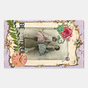 BeYOUtiful Rectangular Sticker