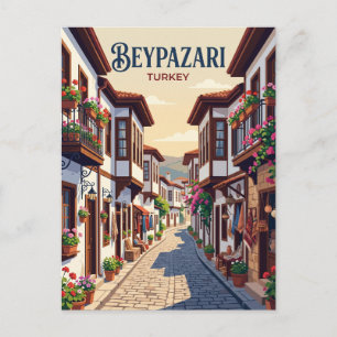 Beypazarı Alley Turkey Postcard