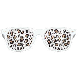 Bezaubernd Elegante Natürliche Leoparden Muster    Retro Sunglasses