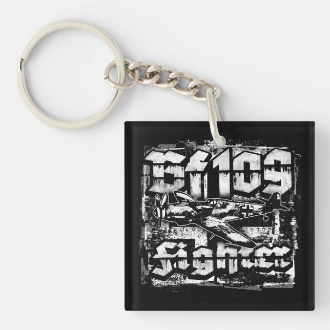 Bf 109 Keychain Acrylic Keychain (Front)